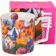Duży PORCELANOWY Kubek XXL 750 ml do KAWY HERBATY - MODERN COUNTRYSIDE