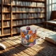 Duży PORCELANOWY Kubek XXL 750 ml do KAWY HERBATY - MODERN COUNTRYSIDE