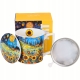 PORCELANOWY Kubek 450 ml z Zaparzaczem do HERBATY ZIÓŁ - SUNFLOWER FIELD