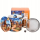 PORCELANOWY Kubek 450 ml z Zaparzaczem do HERBATY ZIÓŁ - SLEEPY KINGDOM