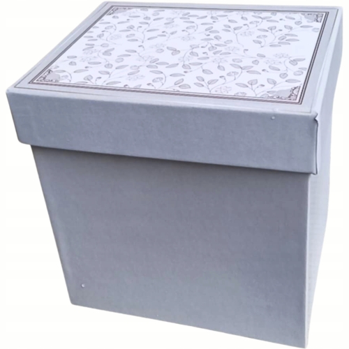 Porcelanowy Kubek 430 ml z Zaparzaczem i Pokrywką do HERBATY ZIÓŁ - LISTKI
