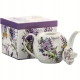 PORCELANOWY Dzbanek Imbryk Czajniczek 1000 ml do KAWY HERBATY - Lawenda