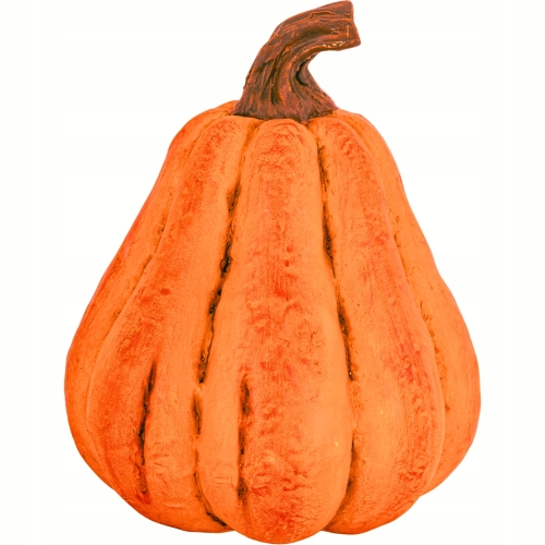 DUŻA Ozdobna figurka DYNIA 21 x 21 x 26 cm - Dekoracja domu na Halloween