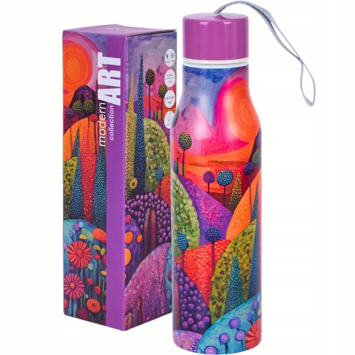 Butelka termiczna Termos 500 ml STAL NIERDZEWNA - MODERN BUBBLY HILLS