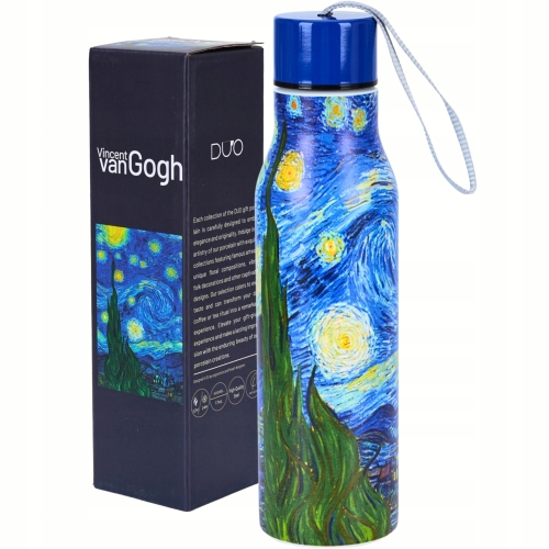 Butelka termiczna Termos 500 ml STAL NIERDZEWNA - STARRY NIGHT by Van Gogh