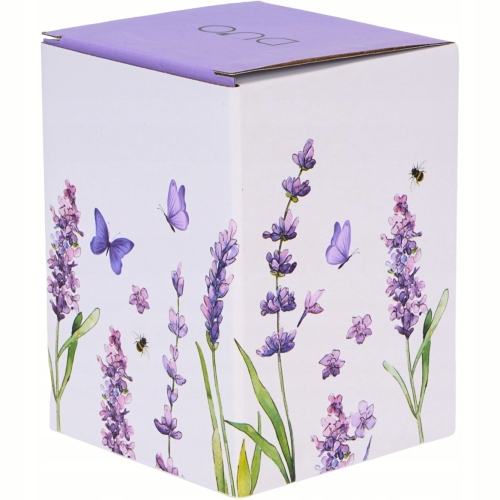 Kubek termiczny 330 ml Termos na KAWĘ HERBATĘ - Flower Classic LAVENDER