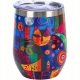 Stalowy Kubek termiczny 330 ml Termos na KAWĘ HERBATĘ - MODERN CAT