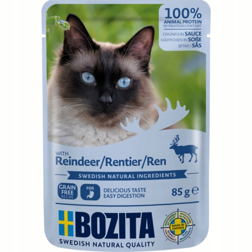 Mokra Karma Dla Kota BOZITA saszetka 85 g MIX SMAKÓW DO WYBORU - 12 sztuk