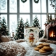 PORCELANOWY Kubek XXL 1000 ml do KAWY HERBATY na Święta - CHRISTMAS CUTIES