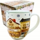 PORCELANOWY Kubek XXL 1000 ml do KAWY HERBATY na Święta - CHRISTMAS CITY