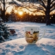 PORCELANOWY Kubek XXL 1000 ml do KAWY HERBATY na Święta - CHRISTMAS CITY