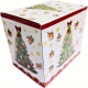 PORCELANOWY Kubek XXL 1000 ml do KAWY HERBATY na Święta - CHRISTMAS TREE