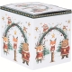 Kubek baryłka 430ml z Zaparzaczem do HERBATY ZIÓŁ - Święta CHRISTMAS CUTIES