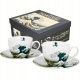 DWIE Porcelanowe Filiżanki 270 ml do KAWY HERBATY The GREAT WAVE by Hokusai