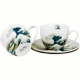 DWIE Porcelanowe Filiżanki 270 ml do KAWY HERBATY The GREAT WAVE by Hokusai