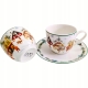 Na ŚWIĘTA Dwie PORCELANOWE filiżanki 90 ml do ESPRESSO - CHRISTMAS VILLAGE