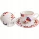 Na ŚWIĘTA Dwie PORCELANOWE filiżanki 90 ml do ESPRESSO - CHRISTMAS BIRDS