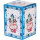 Na ŚWIĘTA Stalowy Kubek termiczny 330 ml Termos na KAWĘ HERBATĘ - SNOWMAN