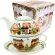 PREZENT Na Święta TEA FOR ONE Dzbanek 350 ml z filiżanką - CHRISTMAS CITY